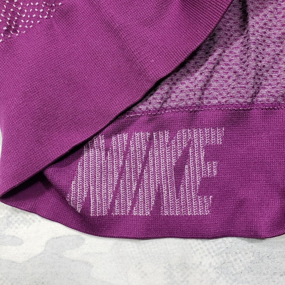 Nike Top Womens Small Purple Long Sleeve Dri-fit Active Wear Stretch - Picture 6 of 11